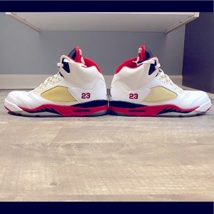 Jordan Fire Red 5